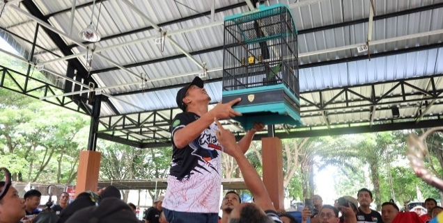 Lomba Burung Berkicau Jadi Cara Yonarmed 13 Kostrad Rayakan HUT TNI ke-79