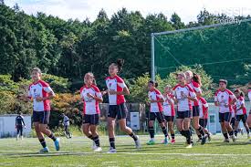 Aksi Sydney Hopper dan Timnas Wanita Indonesia dalam Training Camp di Jepang.