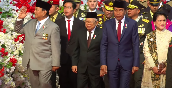 Presiden Jokowi Hadiri Acara Puncak Peringatan HUT Ke-79 TNI