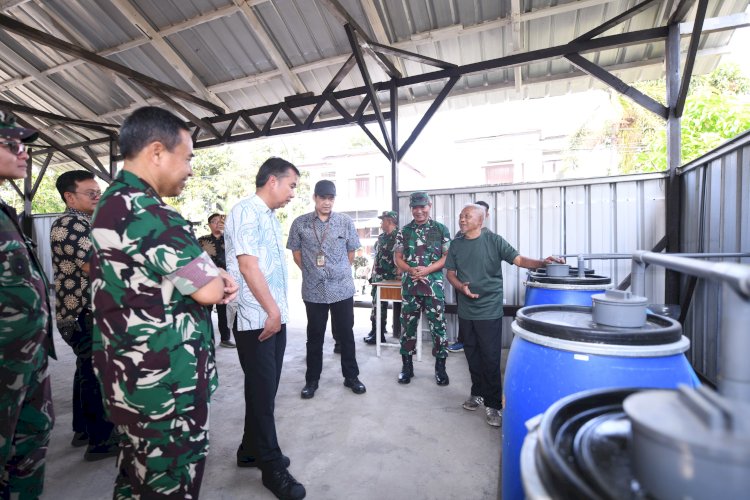 Pengelolaan Sampah di Seskoad Mencapai 10 Ton per Hari, Bey Machmudin: Terobosan yang Layak Dicontoh