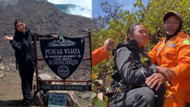 Kisah Naomi, Siswi SMK yang Tersesat 2 Hari di Gunung Slamet: Dari Ilusi hingga Terjebak di Hutan