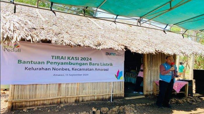 Program ‘Tirai Kasi’ PLN Terangi 3.000 Kelurahan Non-Besar di Amarasi