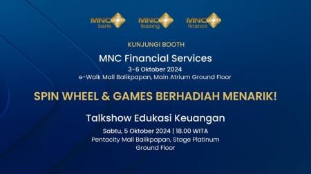 Dukung Bulan Inklusi Keuangan, MNC Financial Services Meriahkan Financial Expo 2024 di Balikpapan