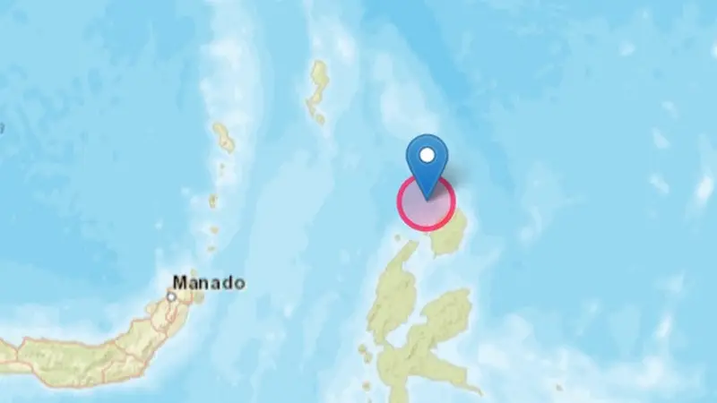 Daruba, Maluku Utara Diterpa Gempa Magnitudo 5,4