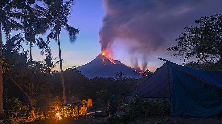 Pulau Lombok Kembali Bersih Setelah Terkena Abu Gunung Lewotobi