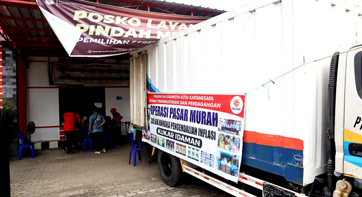 Pengendalian Inflasi di Kukar, Disperindag Rutin Gelar Operasi Pasar Murah di Berbagai Titik