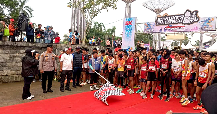 Dispora Sukses Gelar Ajang Kukar Run 2024