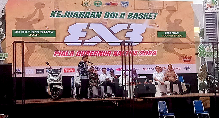 Kembangkan Talenta Muda Berbakat, Dispora Kaltim Gelar Kejuaraan Basket 3×3