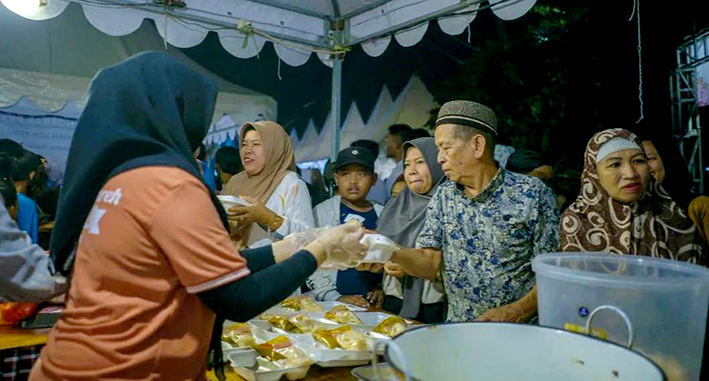 Festival Kuliner Mulawarman Berlangsung Semarak dan Meriah di Loa Tebu