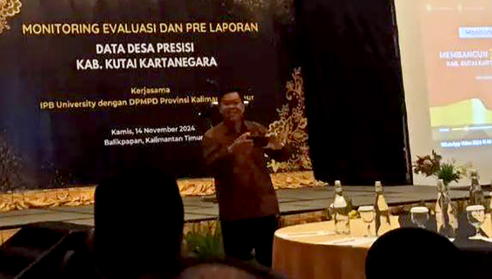 Asisten I Pemkab Kukar Hadiri Kegiatan Monitoring Evaluasi dan Pre Laporan Data Desa Presisi Kukar