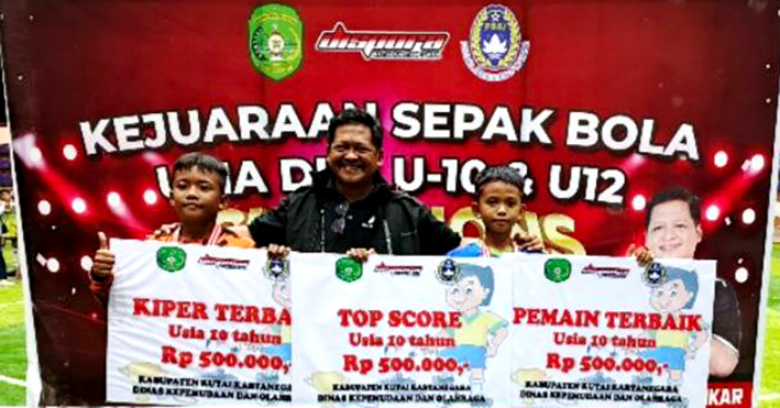 SSB Tunas Muda Loa Kulu, Sabet 2 Gelar Juara Turnamen Bupati Cup 2024