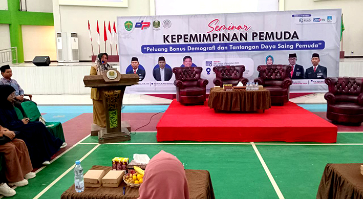 Seminar Kepemimpinan Pemuda, Mardareta Minta Pemuda Lanjutkan Estafet Kepemimpinan