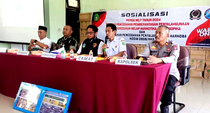 Pemdes Kota Bangun Sosialisasi Dampak Penyalahgunaan Narkoba