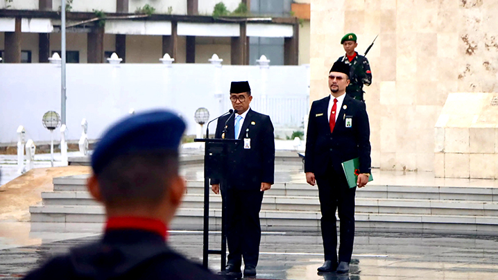 Upacara Peringatan Hari Pahlawan di TMP Kusuma Bangsa, Ini Pesan Rasman Rading