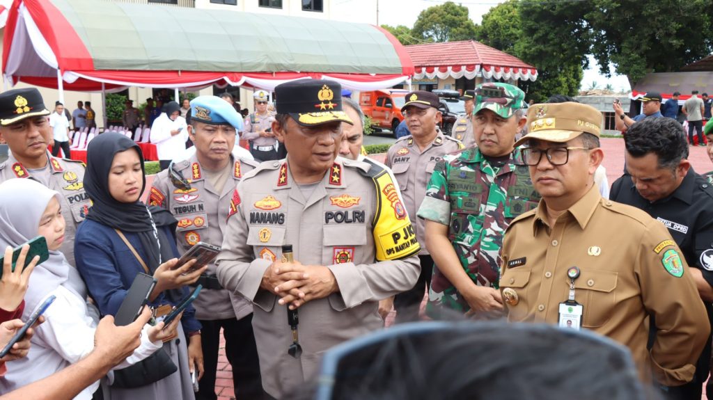 Kapolda Kaltim Tinjau Kesiapan Polres Bontang Jelang Pilkada Serentak 2024