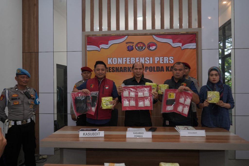 Tegaskan Komitmen Dukung Program Asta Cita, Polda Kaltim Ungkap Kasus 8 Kilogram Sabu