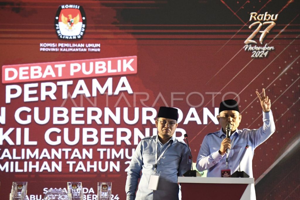 Tema Lingkungan dan Ekonomi Mendominasi Final Debat Pilgub Kaltim