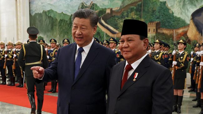 Pesan Khusus Xi Jinping untuk Prabowo, Ini Yang Disampaikannya