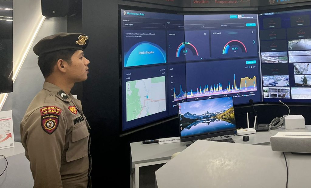 Satgas Ops Nusantara Mahakam Intensifkan Patroli Rutin Guna Jaga Kondusivitas di Kawasan Pembangunan IKN