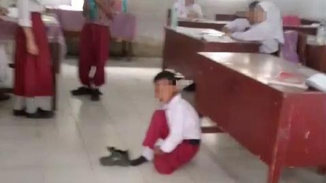 Hukuman Duduk di Lantai untuk Siswa SD di Medan karena SPP, Kepala Sekolah Jelaskan Kronologi