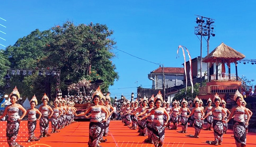 Pawai Budaya HUT Kota Gianyar Selalu Semarak, Dihadirkan oleh Warga Tujuh Kecamatan
