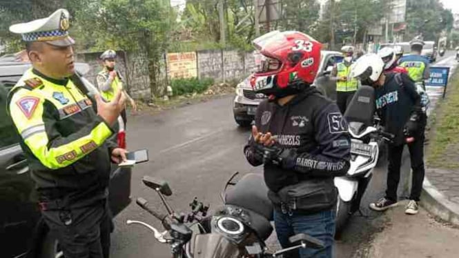 61 Pelanggaran ETLE, Pemotor Tidak Terima Notifikasi