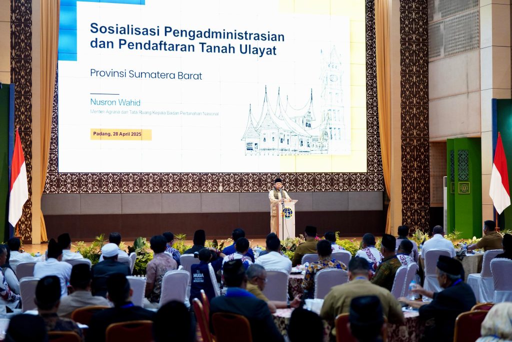 Negara Komit Lindungi Tanah Ulayat, Menteri ATR/BPN Tekankan Pendataan