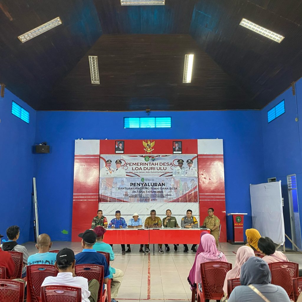 Penyaluran BLT-DD Loa Duri Ulu Libatkan Masyarakat dan Tokoh Lokal