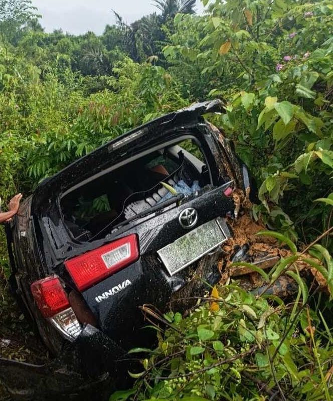 Kecelakaan Mobil Dinas Kajari di Aceh Jaya