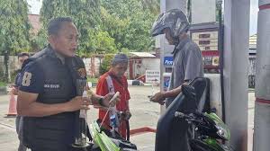 Ambulans Masuk Bengkel, Polres Bontang Sidak SPBU Terkait BBM Rusak
