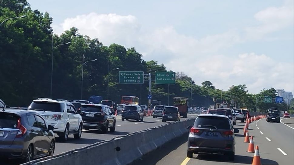 Contraflow Tol Jagorawi Dihentikan