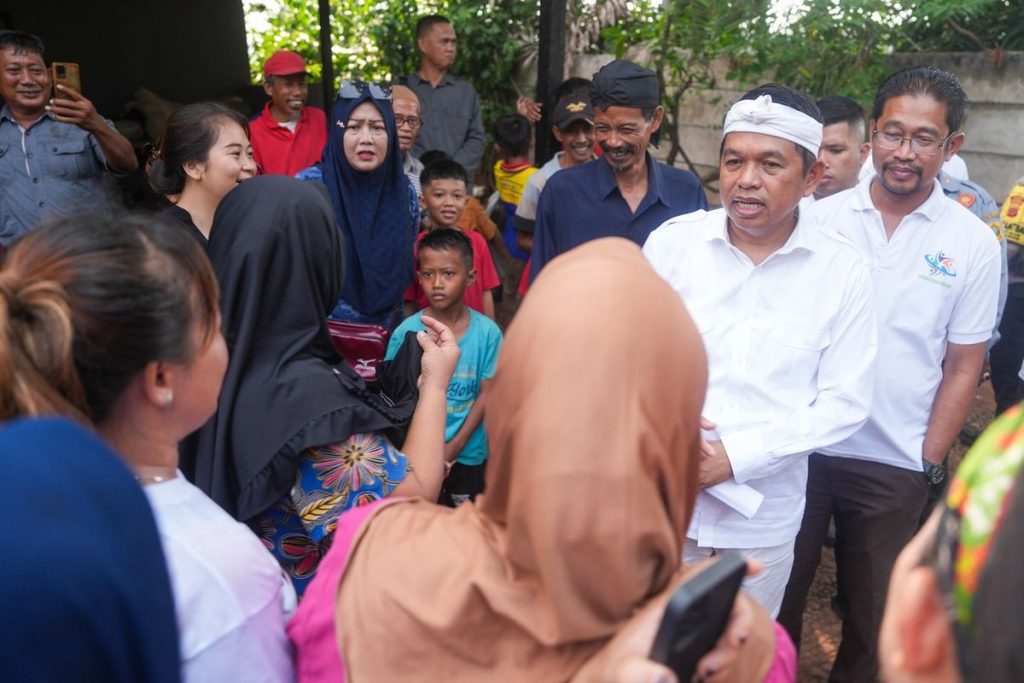 Kampung Baru Depok didatangi Dedi