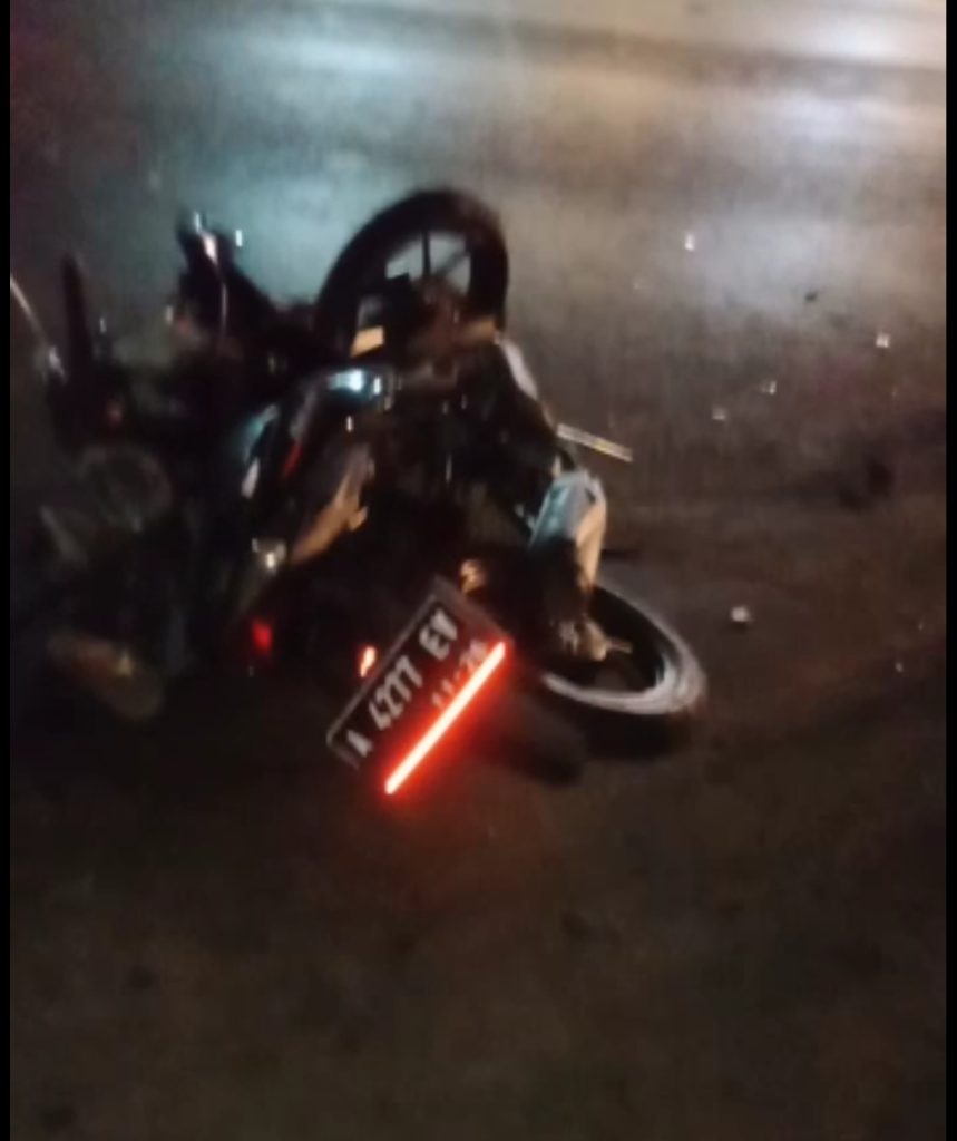 Pemotor Tewas Usai Hindari Jalan Rusak