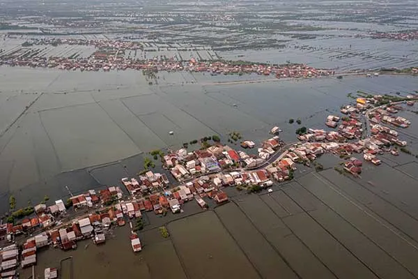 Banjir Rob Meluas, Sabuk Pantai Sayung Masih Menunggu Realisasi