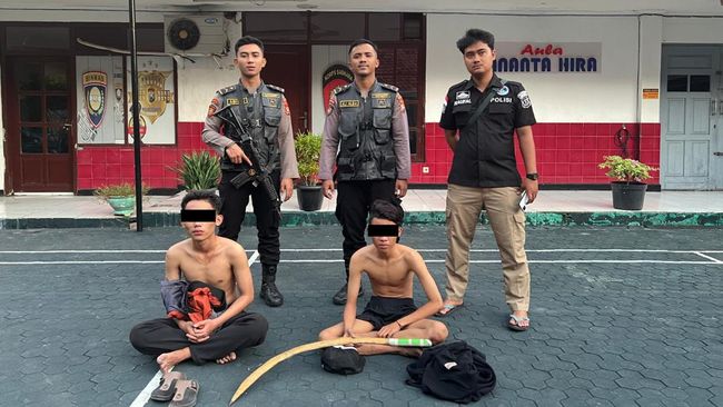 Tawuran Gagal, Dua Remaja Diamankan