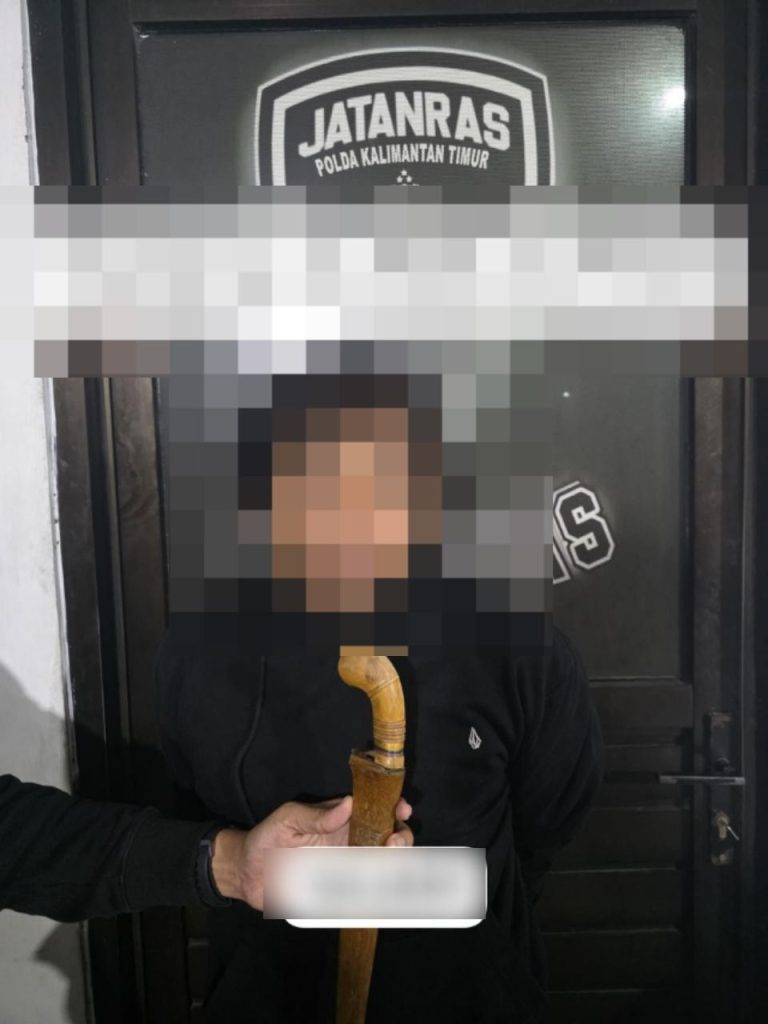 Polda Kaltim Tangkap Residivis Bersenjata di Balikpapan