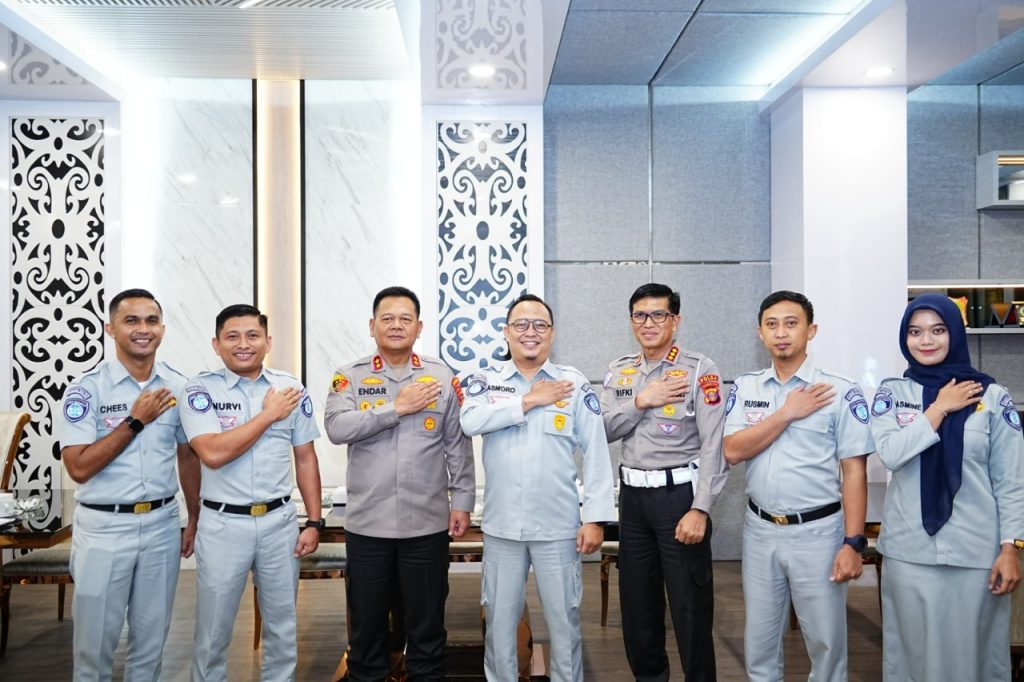 Kapolda Kaltim Terima Audiensi PT Jasa Raharja Kaltimra