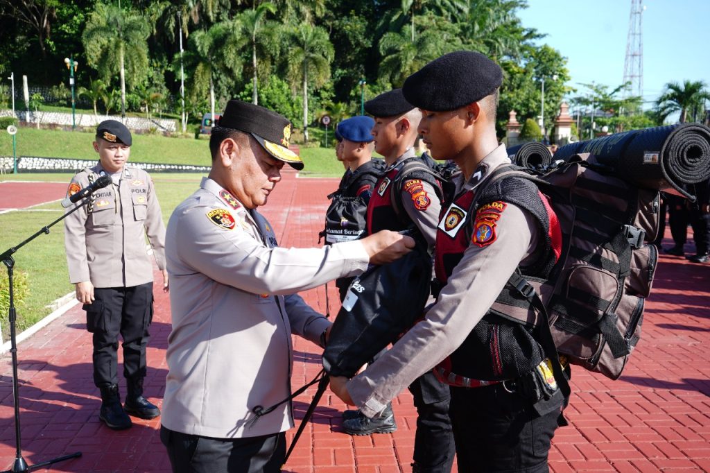 Kapolda Kaltim Pimpin Apel Pasukan Amankan PSU