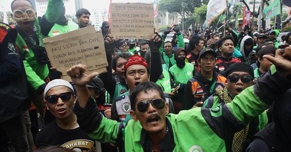 Ojol Turun ke Jalan, 2.254 Aparat Siaga