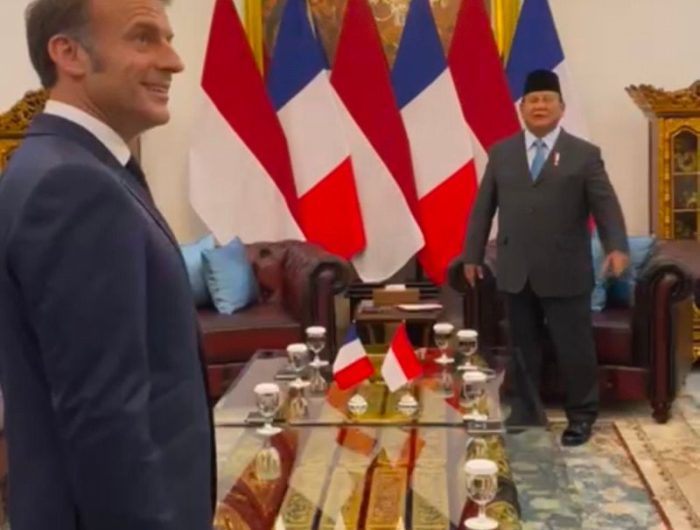 Prabowo Sorot Krisis Global di Hadapan Macron