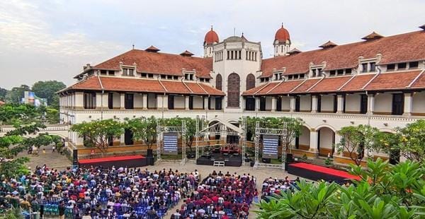 Lawang Sewu Jadi Tempat Ibadah Kenaikan Isa