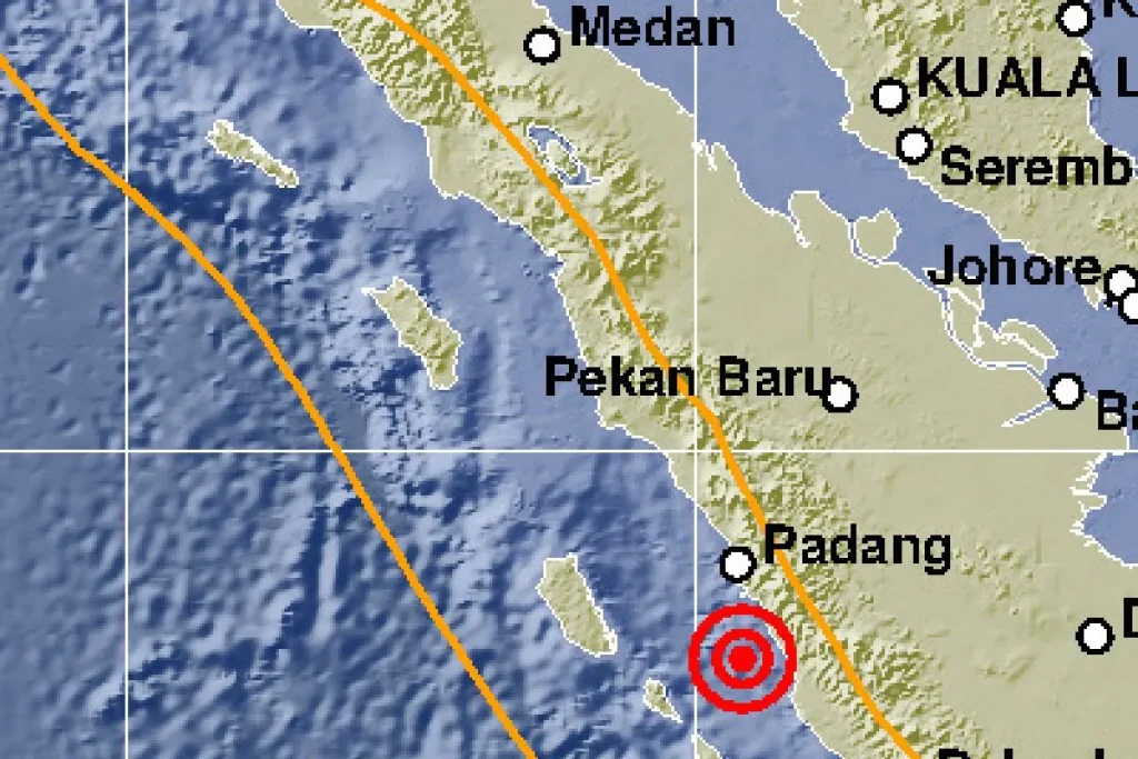 Padang Panjang Diguncang Dua Gempa
