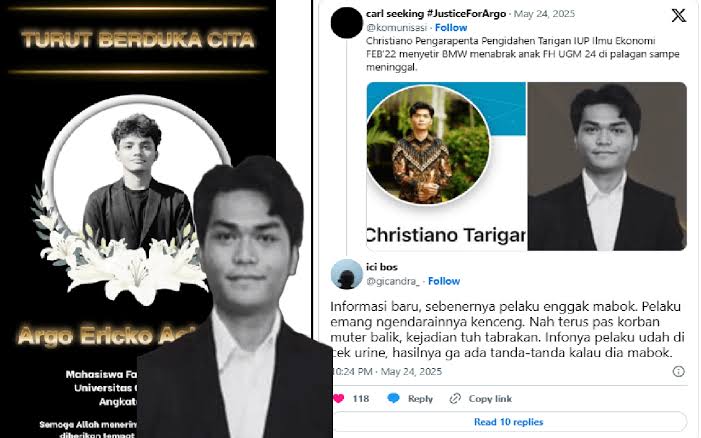 Sosok Ayah Christiano Taringan: Viral Setelah Anaknya Tabrak Mahasiswa UGM