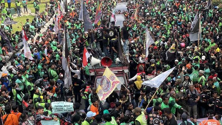 Warga Dihimbau Hindari Tiga Lokasi Saat Demo Ojol 20 Mei