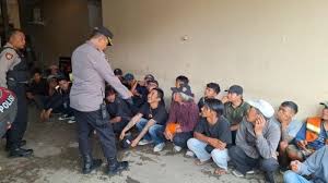 Diduga Preman Juru Parkir, Polisi Amankan 25 Orang di Banjaran Bandung