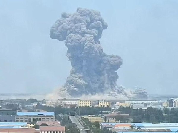 Ledakan Pabrik di China Tewaskan 5 Orang