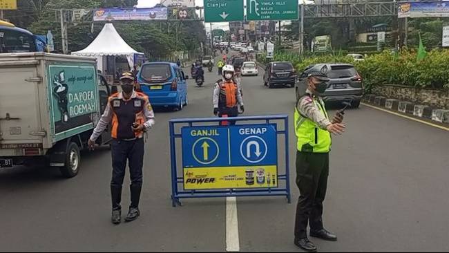 Ganjil Genap Diterapkan di Puncak Bogor Hari Ini