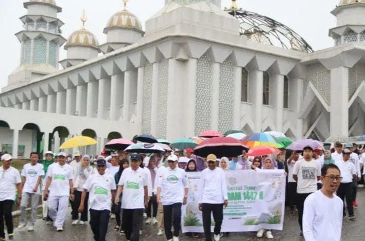 Tahun Baru Islam di Kendari Diwarnai Jalan Santai