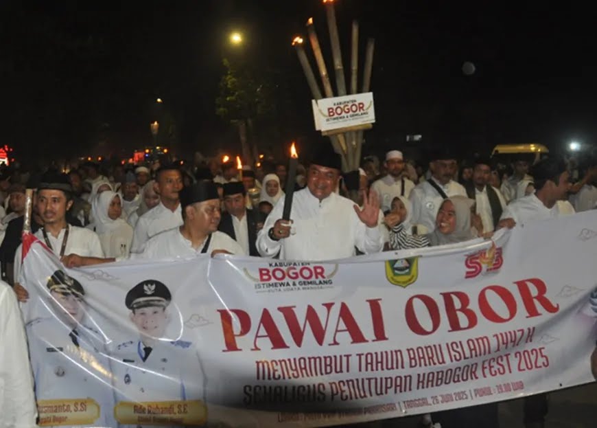 HJB ke-543 Berakhir, Pawai Obor Sambut 1 Muharram