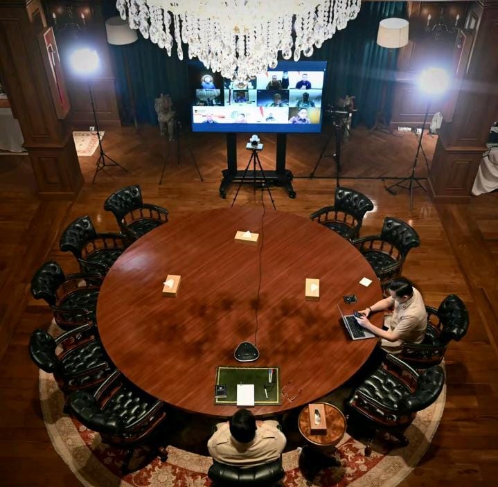 Prabowo Gelar Rapat Virtual Usai Resmikan Pabrik EV